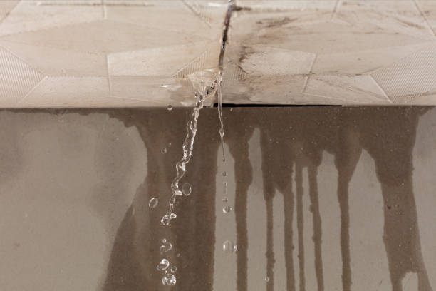 Professional Sewage Cleanup technician working in Allenwood, NJ